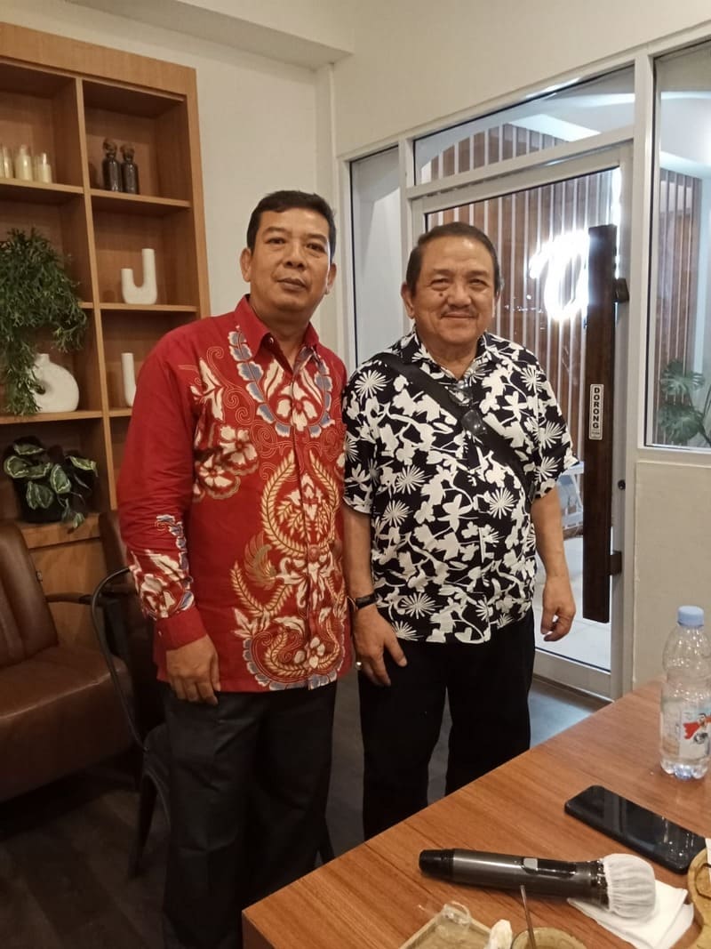 KETUA UMUM Bersama Ketua DPW RAHUTBONA RIAU